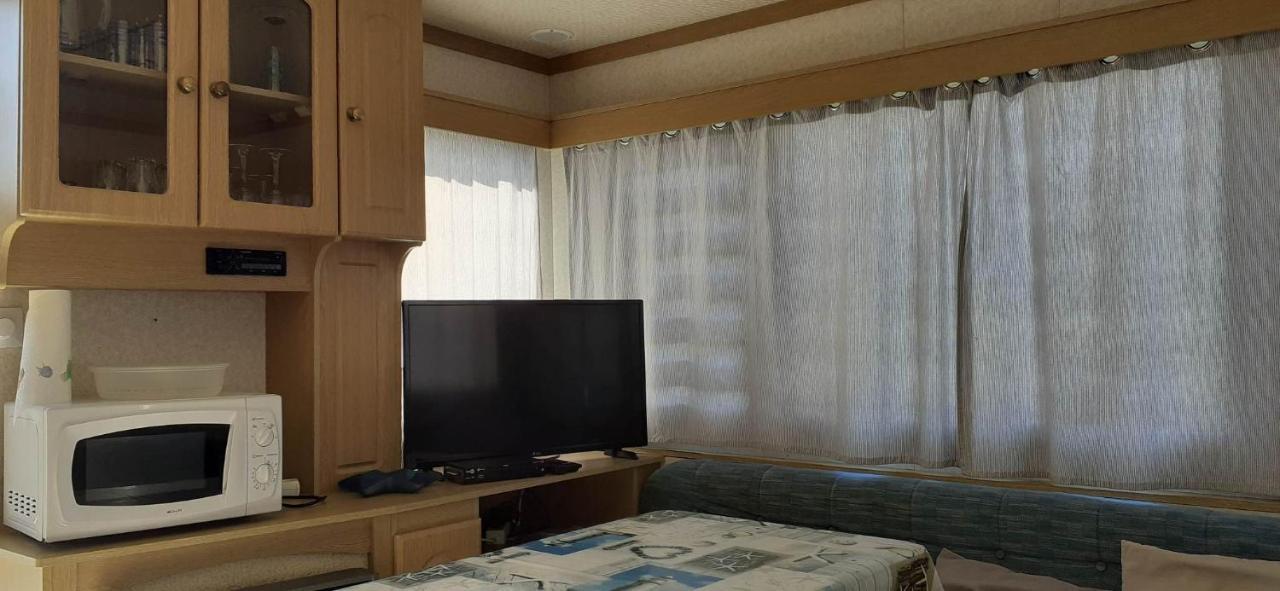 Mobilhome Emplacement 2 Plougrescant Dış mekan fotoğraf